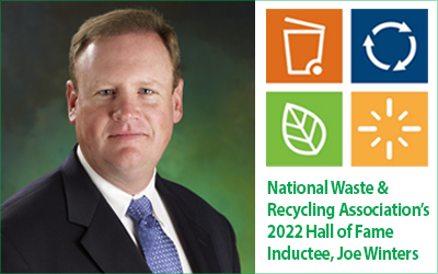 Joe Winters receives posthumous induction to the National Waste & Recycling Association’s 2022 Hall of Fame