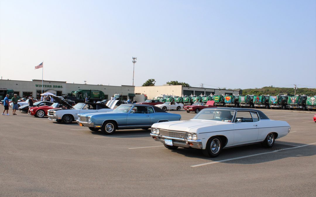 First Annual Cars & Coffee at Winters Bros. Waste Systems in West Babylon