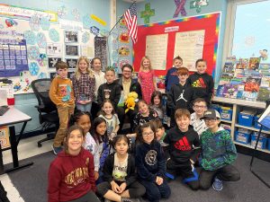 St. James Elementary class visit by Winters Bros. to promote recycling